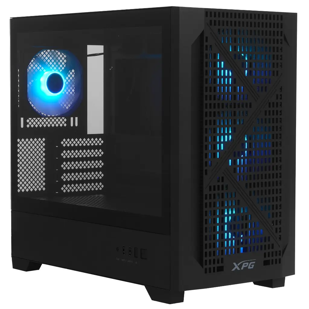 GABINETE ADATA XPG LANDER 300 NEGRO ARGB MICRO-ATX S/FUENTE CRISTAL LANDER300MAA-BKCWW SIN GARANTIA