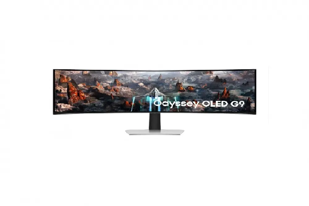 MONITOR 49 SAMSUNG ODYSSEY G9 G93SC 0.03MS 240HZ DQHD GAMER OLED CURVO G-SYNC FREESYNC GRIS LS49CG932SNXZA GARANTIA CON FABRICANTE