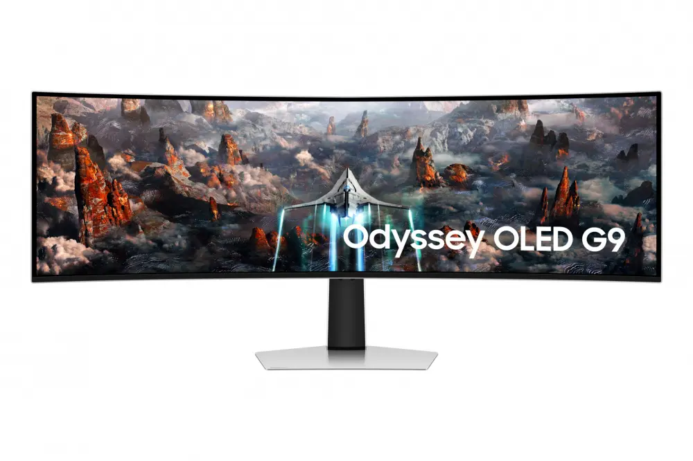 MONITOR 49 SAMSUNG ODYSSEY G9 G93SC 0.03MS 240HZ DQHD GAMER OLED CURVO G-SYNC FREESYNC GRIS LS49CG932SNXZA GARANTIA CON FABRICANTE