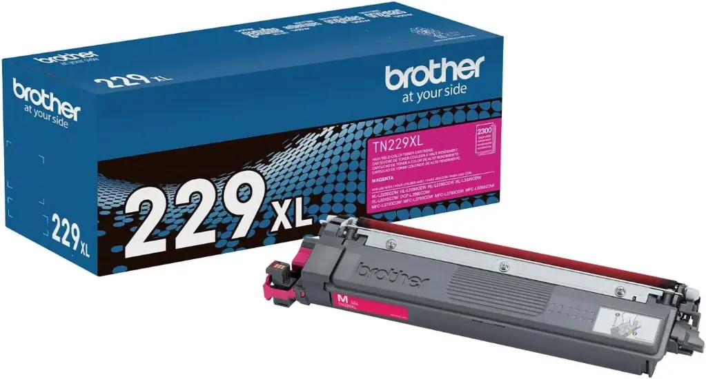 TONER BROTHER TN229XLM ALTO RENDIMIENTO MAGENTA 2300 PAGINAS SIN GARANTIA