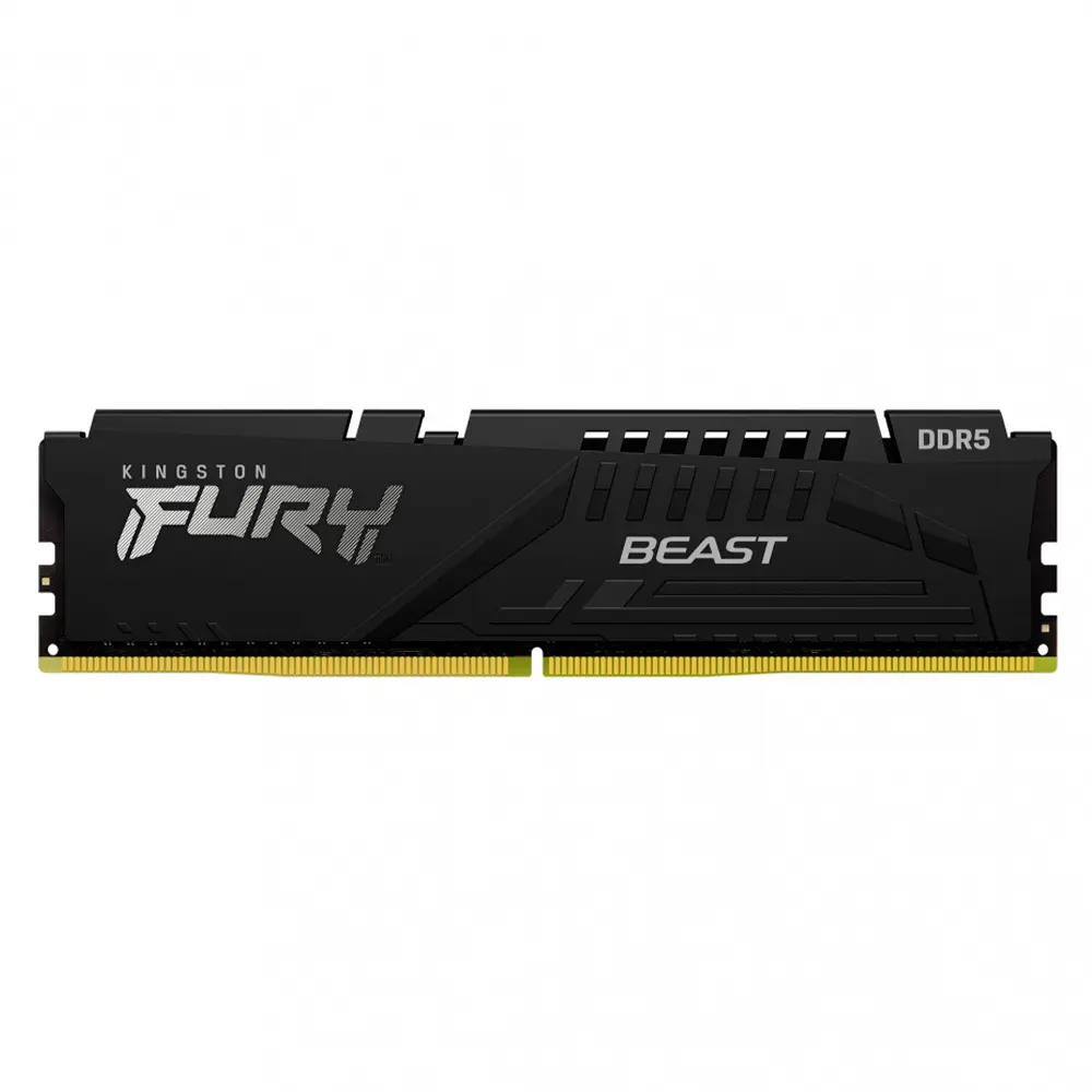 RAM KINGSTON FURY BEAST DDR5 8GB 5600 NEGRO KF556C40BB-8 12M DE GARANTIA