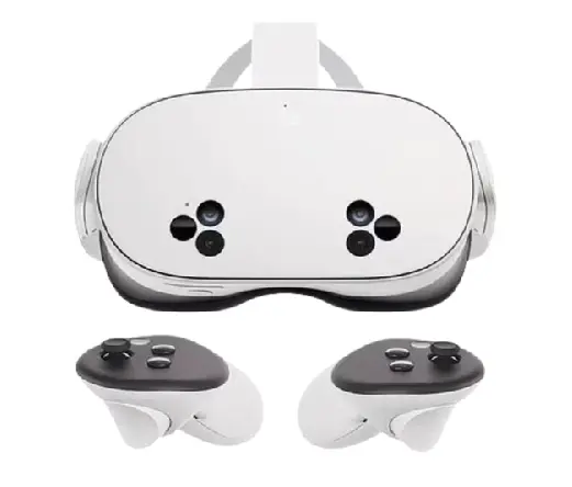KIT OCULUS QUEST 3S 128GB 1832 X 1920 BLANCO TOUCH PLUS CONTROLES SK-1000926-01 12M DE GARANTIA