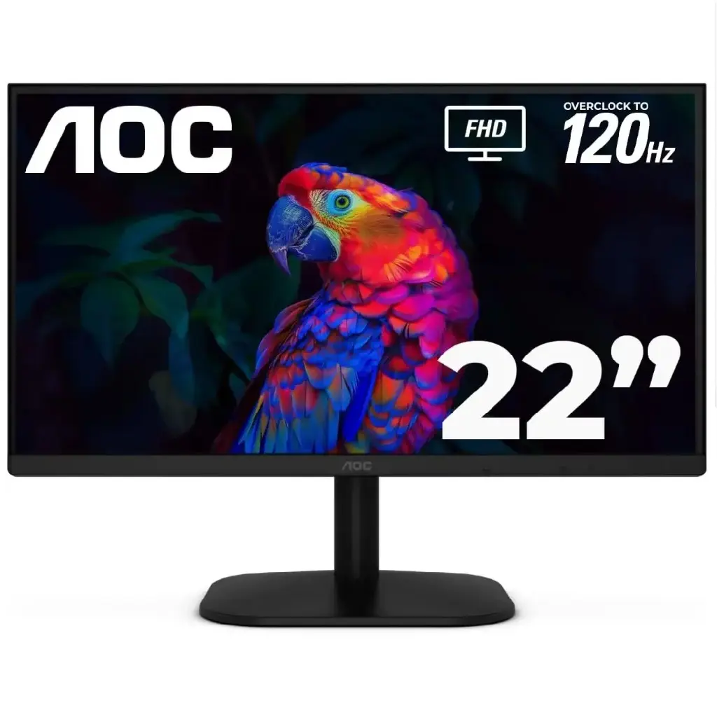 MONITOR 22 AOC 22B35HM23 1MS 120HZ FULL HD VA GARANTIA CON FABRICANTE
