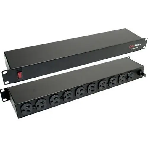 REGULADOR 125VA CYBERPOWER PDU SALIDA NEMA 5-15R x10C CPS1215RM 12M DE GARANTIA