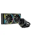ENFRIAMIENTO DEEPCOOL LM240 NEGRO ARGB 240MM LGA1851/AM5 R-LM240-BKDMMC-1 12M DE GARANTIA