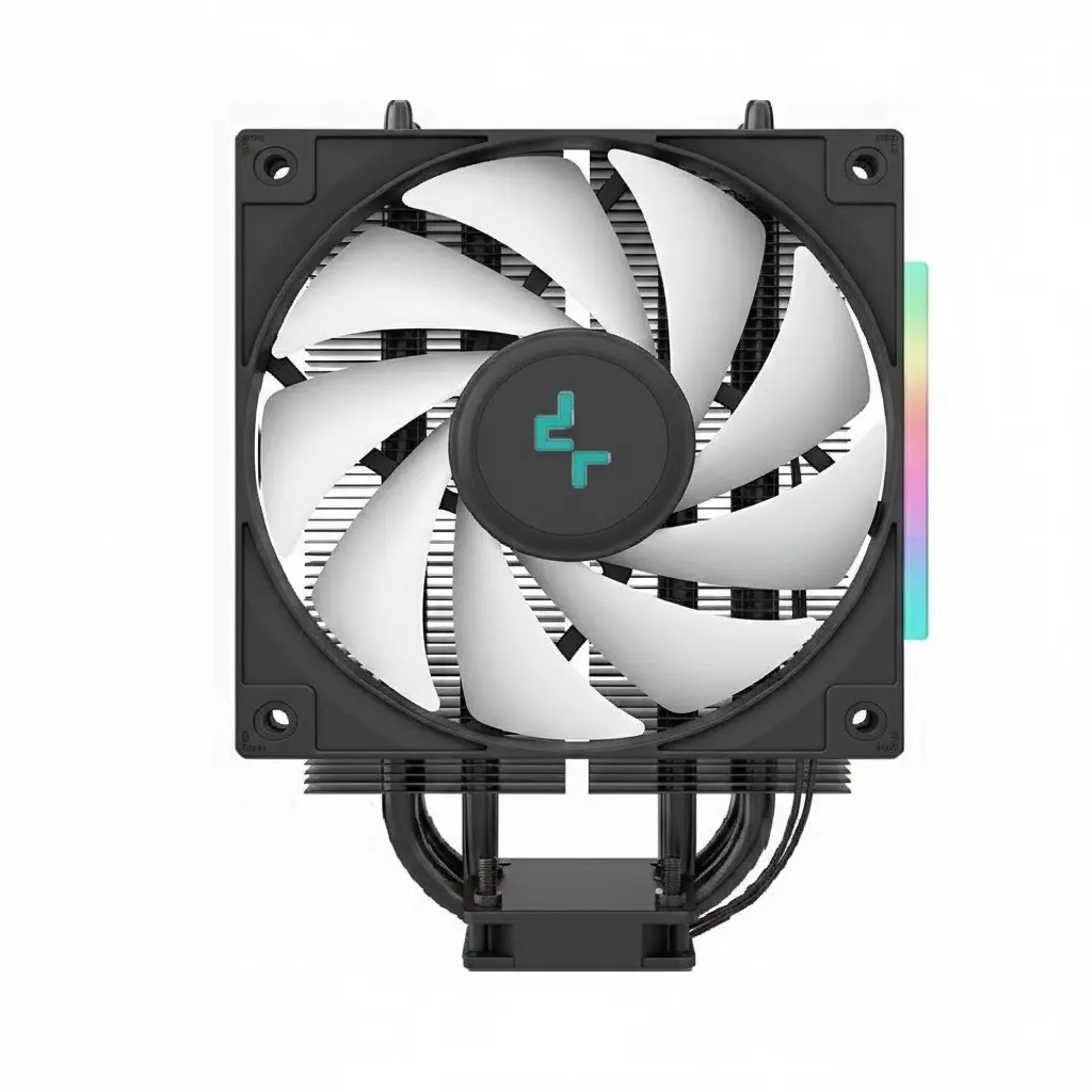 DISIPADOR DEEPCOOL AG400 BK ARGB V2 NEGRO LGA1851/AM5 R-AG400-BKAMMN-GJD 12M DE GARANTIA