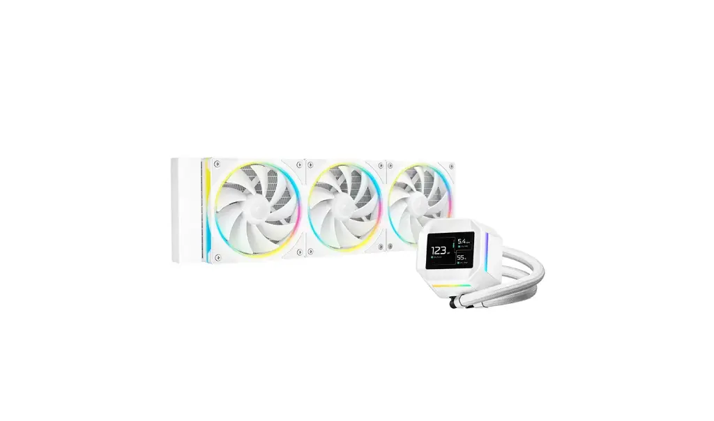 ENFRIAMIENTO DEEPCOOL LM360 WH BLANCO ARGB 360MM LGA1851/AM5 R-LM360-WHDMMC-1 12M DE GARANTIA