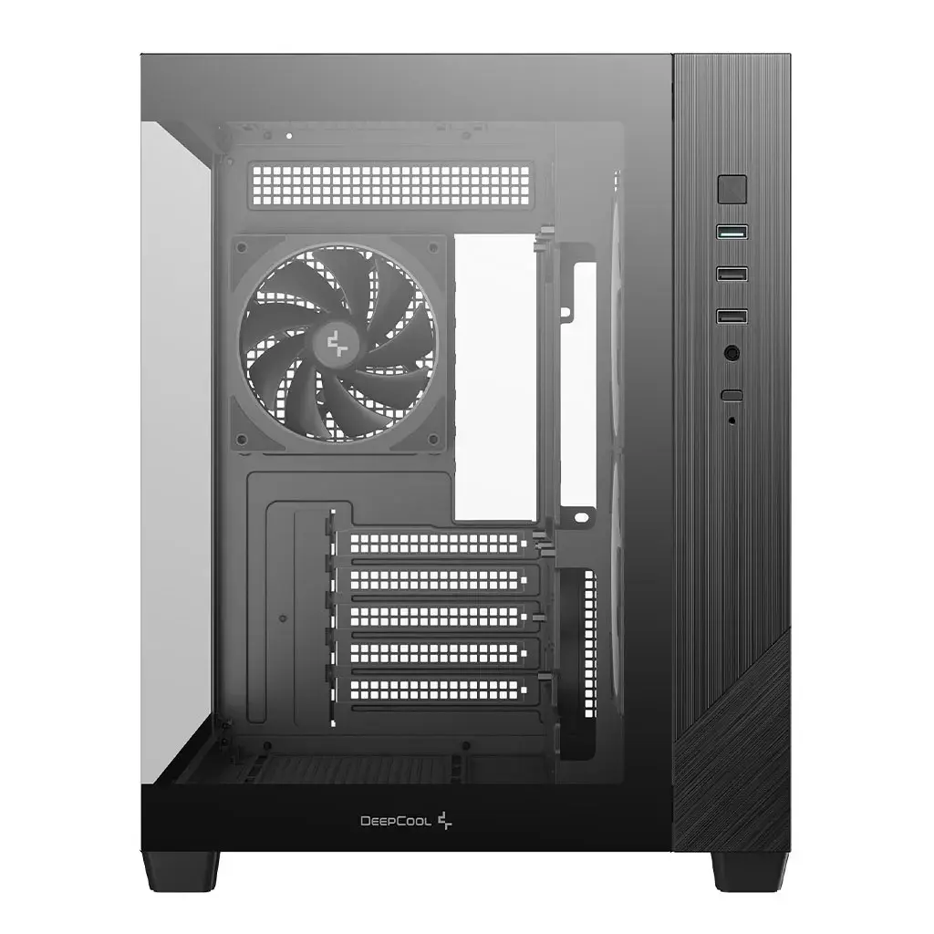 GABINETE DEEPCOOL CG330 3F NEGRO M-ATX S/FUENTE R-CG330-BKNGM3-G 12M DE GARANTIA