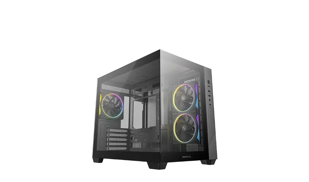 GABINETE DEEPCOOL CG330 3F NEGRO M-ATX S/FUENTE R-CG330-BKNGM3-G 12M DE GARANTIA