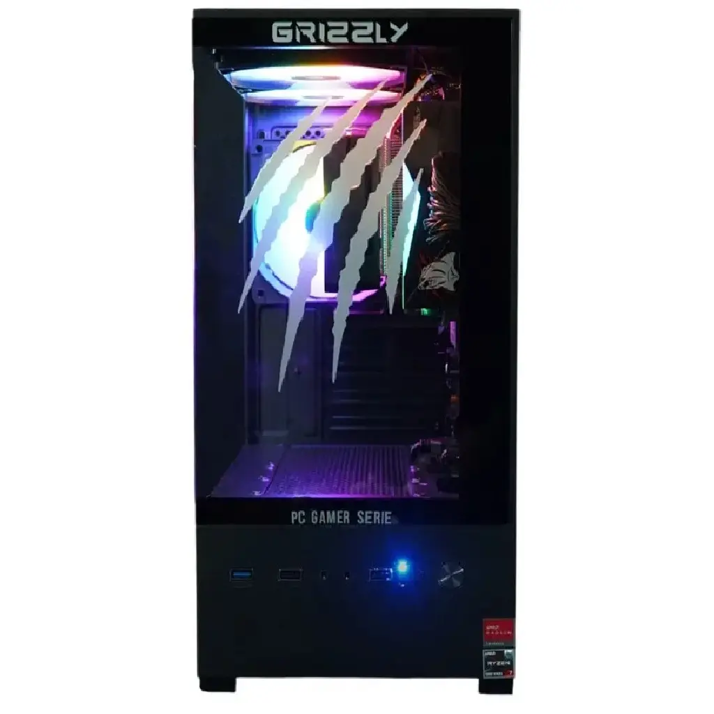 PC GAMER GRIZZLY AMD RYZEN 7 5700G RAM 32 GB SSD M.2 1 TB WIFI BT PCG-AMD091 UN AÑO DE GARANTIA