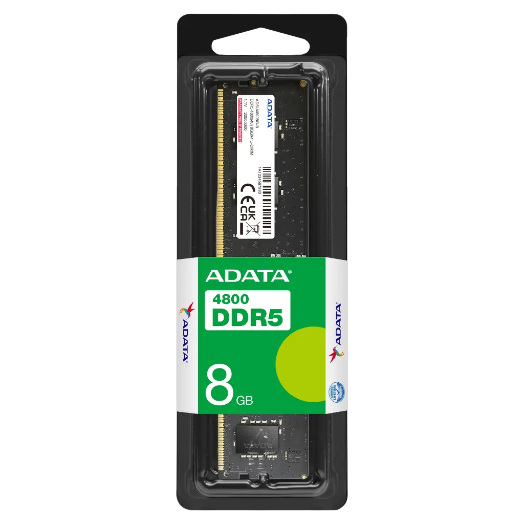 RAM ADATA PREMIER DDR5 8GB 4800 AD5U48008G-S 12M DE GARANTIA