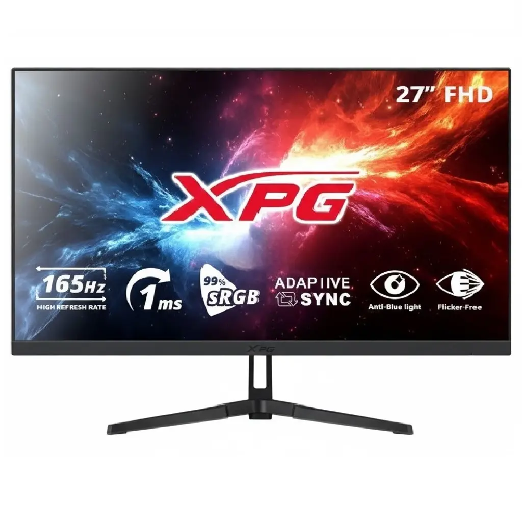 MONITOR 27 XPG RIFT R27F6 1MS 165HZ FULL HD GAMER IPS RIFT R27F6-BKCMX 12M DE GARANTIA