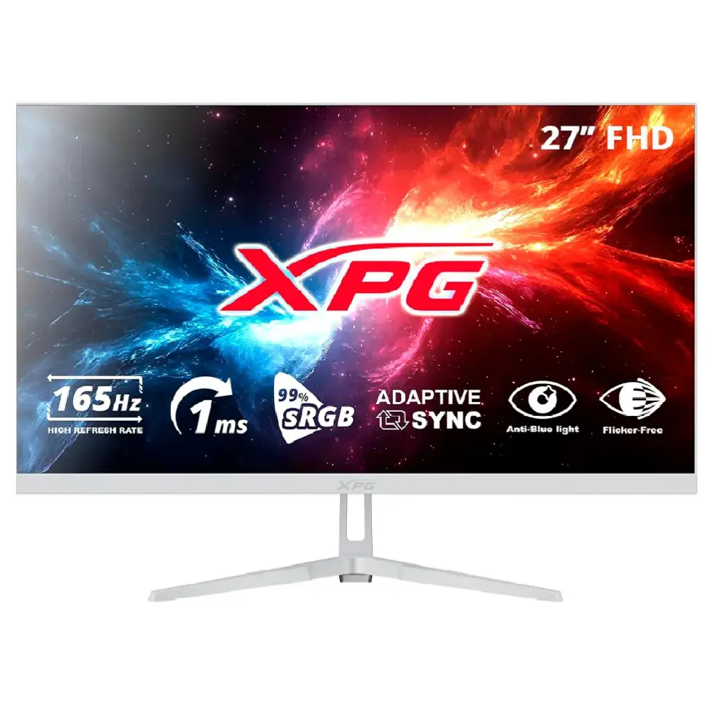 MONITOR 27 XPG RIFT R27F6 1MS 165HZ FULL HD GAMER IPS BLANCO RIFT R27F6-WHCMX  12M DE GARANTIA