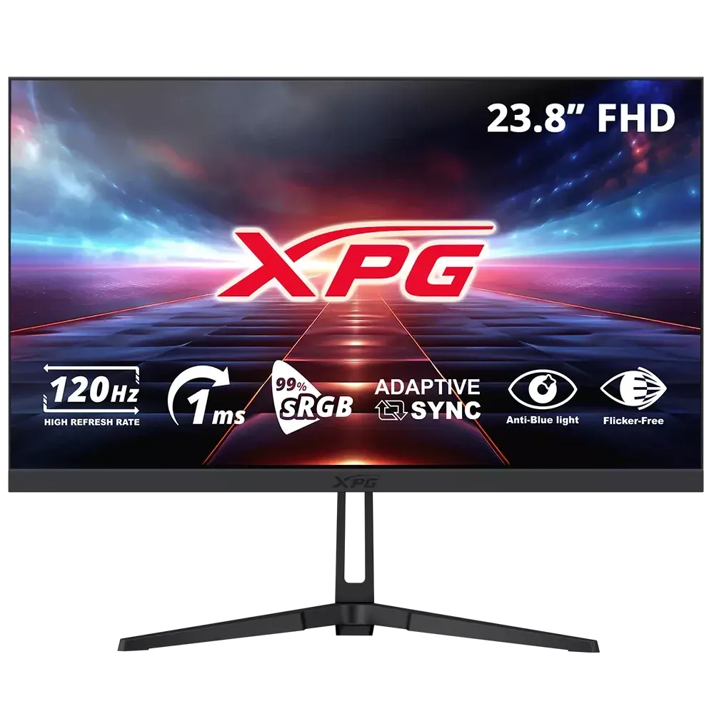 MONITOR 24 XPG RIFT R24F2 1MS 120HZ FULL HD GAMER IPS RIFT R24F2-BKCMX 12M DE GARANTIA