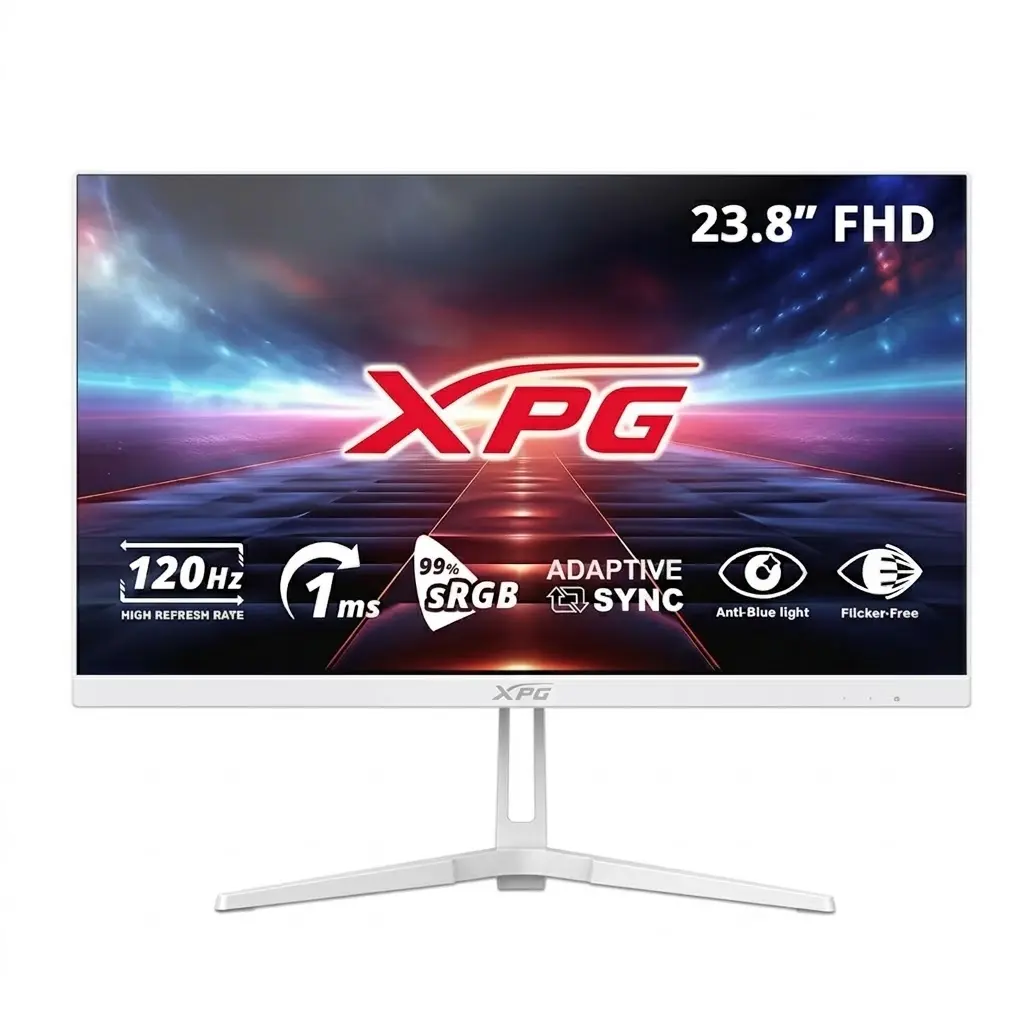 MONITOR 24 XPG RIFT R24F2 1MS 120HZ FULL HD GAMER IPS BLANCO RIFT R24F2-WHCMX 12M DE GARANTIA