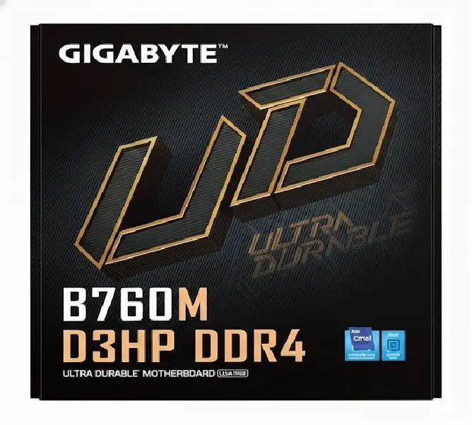 MOTHER INTEL B760M D3HP WIFI6 GIGABYTE LGA1700 4xDDR5 192GB M-ATX 12M DE GARANTIA