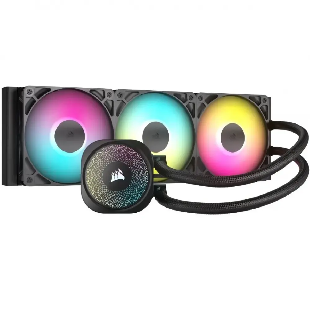 ENFRIAMIENTO CORSAIR NAUTILUS 360 RS ARGB NEGRO LGA1851/AM5 CW-9060093-WW 12M DE GARANTIA