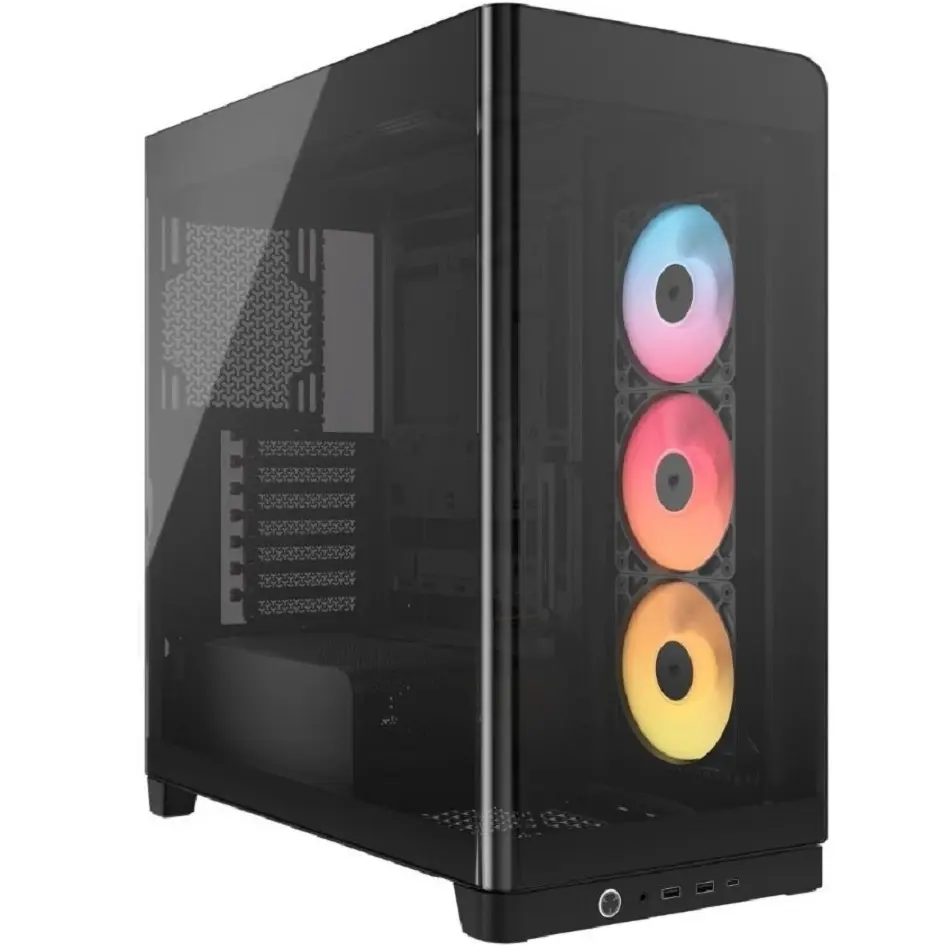 GABINETE CORSAIR FRAME 4500X RS-R ARGB S/FUENTE M-ATX NEGRO CC-9011314-WW 12M DE GARANTIA