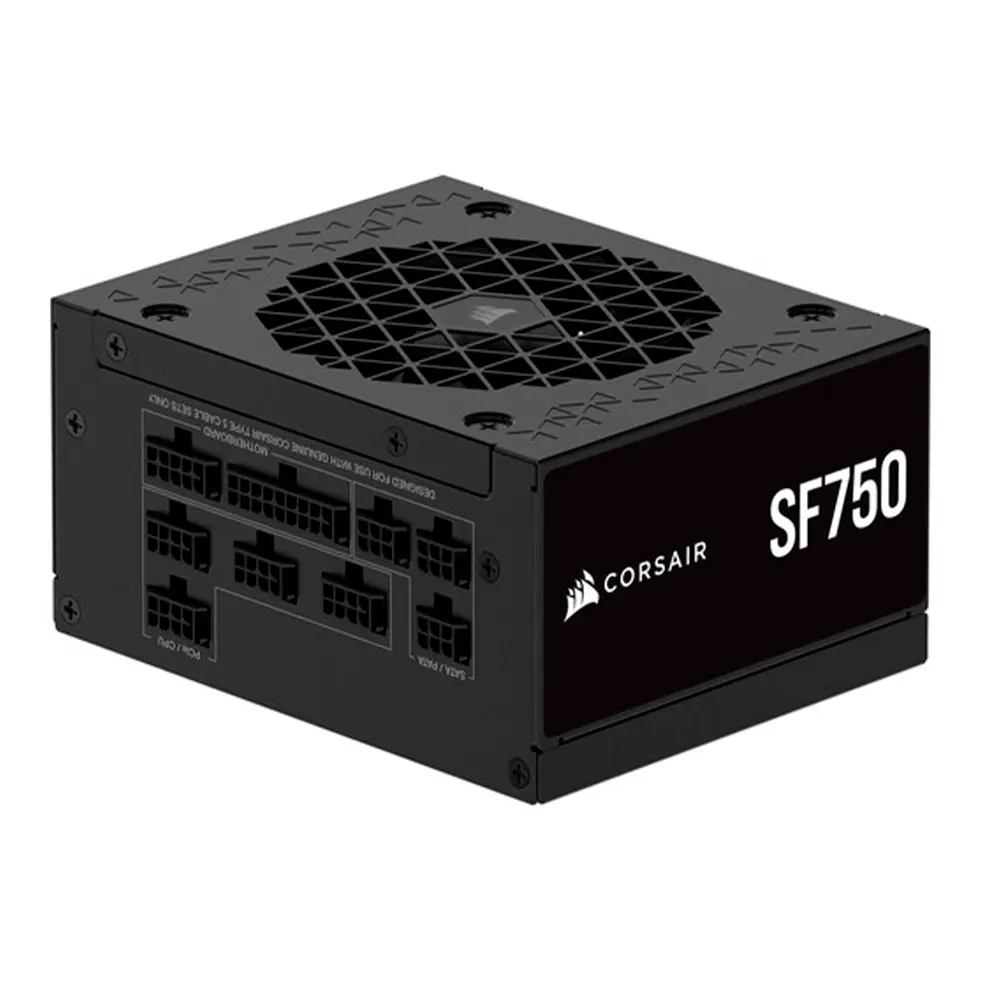 FUENTE CORSAIR SF750 750W 80 PLUS PLATINUM MODULAR SFX CP-9020284-NA 12M DE GARANTIA
