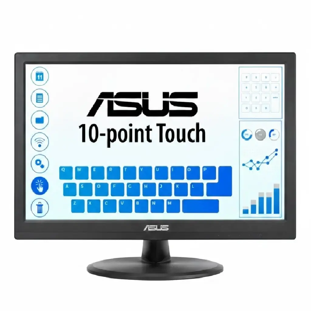 MONITOR 16 ASUS VT169HE 5MS 60HZ FULL HD IPS TOUCH VGA HDMI 90LM09V1-B011C1 12M DE GARANTIA