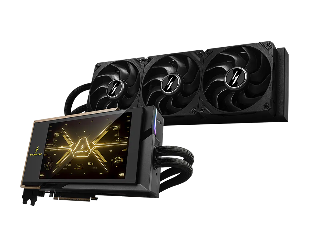 TARJETA DE VIDEO NVIDIA GEFORCE RTX5090 32GB GDDR7 MSI RTX 5090 32G LIGHTNING Z 12M DE GARANTIA