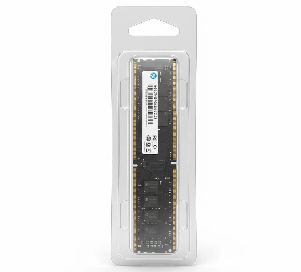 RAM HP V2 BULK DDR4 16GB 2666 1X16 7EH56AA-BULK 12M DE GARANTIA