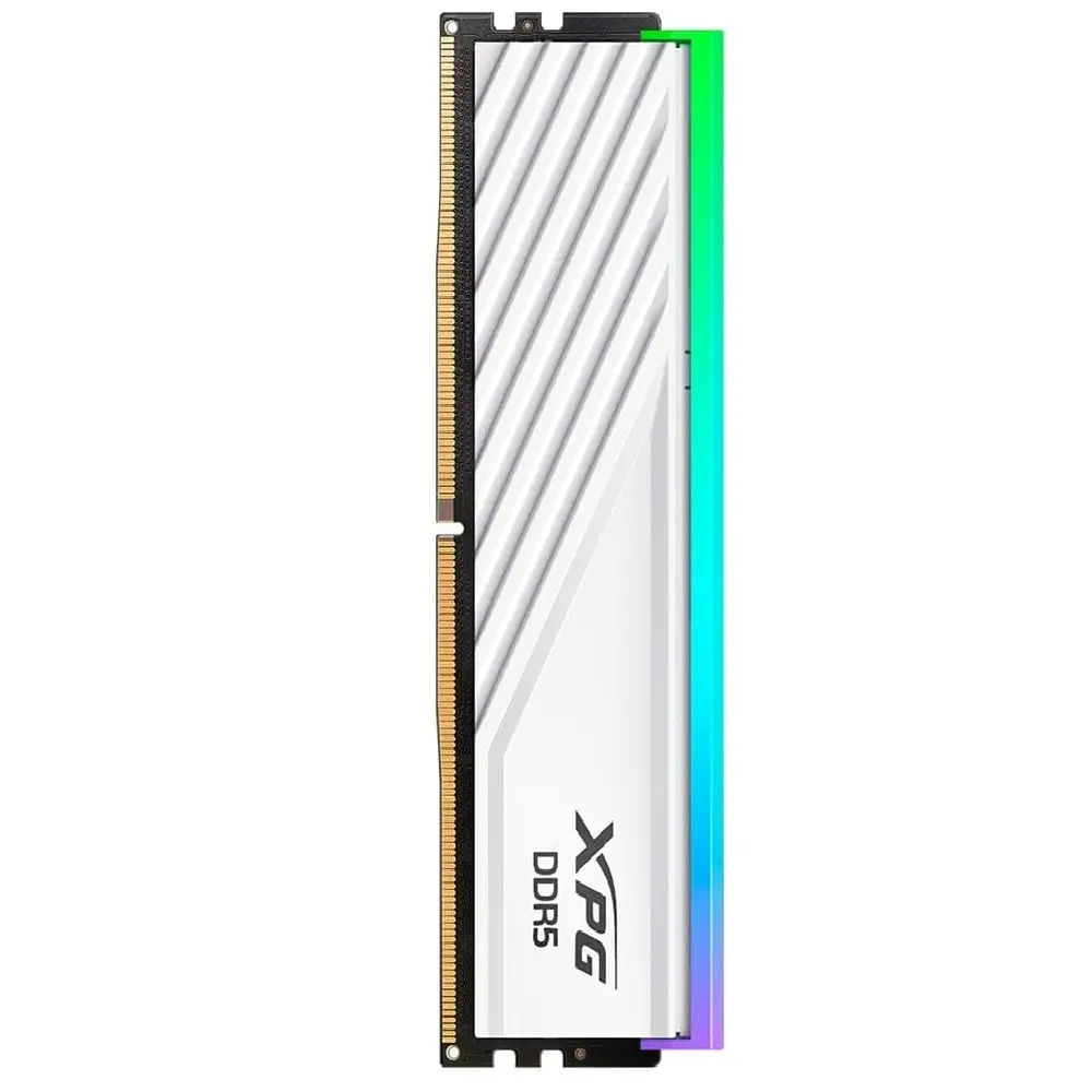 RAM ADATA LANCER BLADE DDR5 8GB 5600 BLANCO RGB AX5U5600C468G-SLABRWH 11M DE GARANTIA