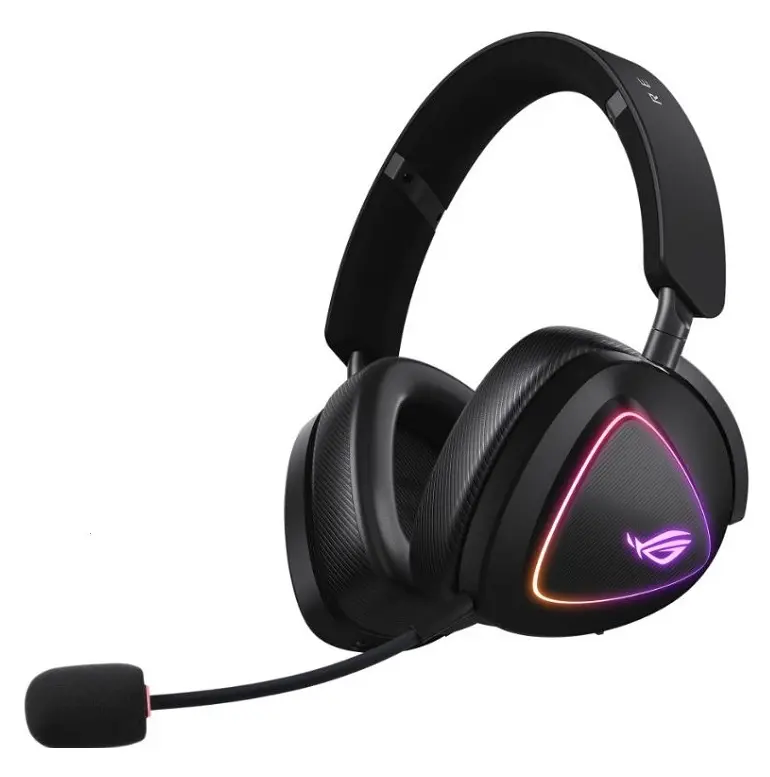 DIADEMA ASUS ROG DELTA II A701 3.5MM MICROFONO NEGRO 90YH03W0-BHAA03 12M DE GARANTIA