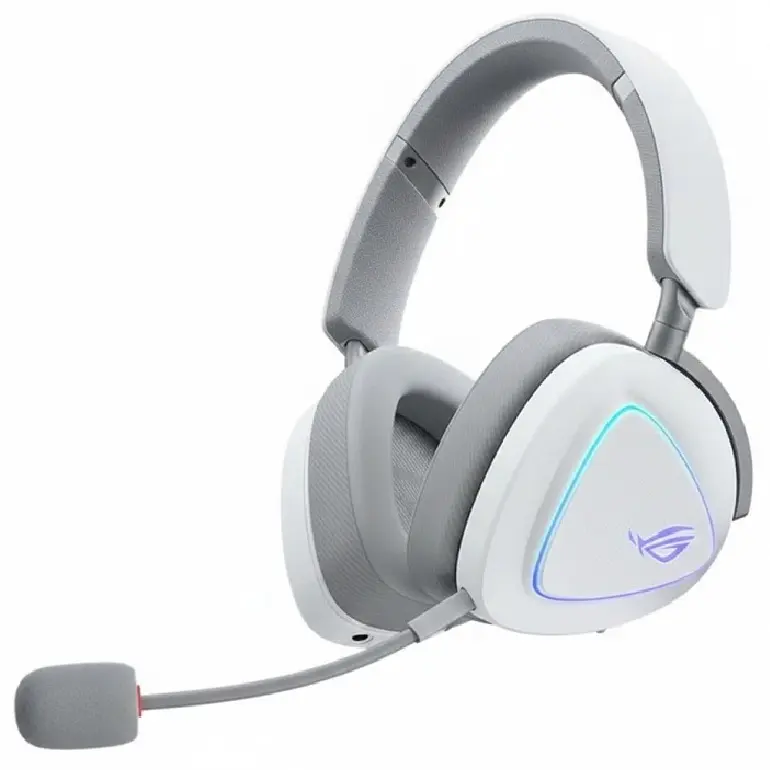 DIADEMA ASUS ROG DELTA II A701 3.5MM MICROFONO BLANCO 90YH03W0-BHAA10 12M DE GARANTIA