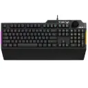 TECLADO ASUS TUF GAMING K1/CA RGB MEMBRANA ERGONOMICO ALAMBRICO 90MP01X0-BKAA00 12M DE GARANTIA
