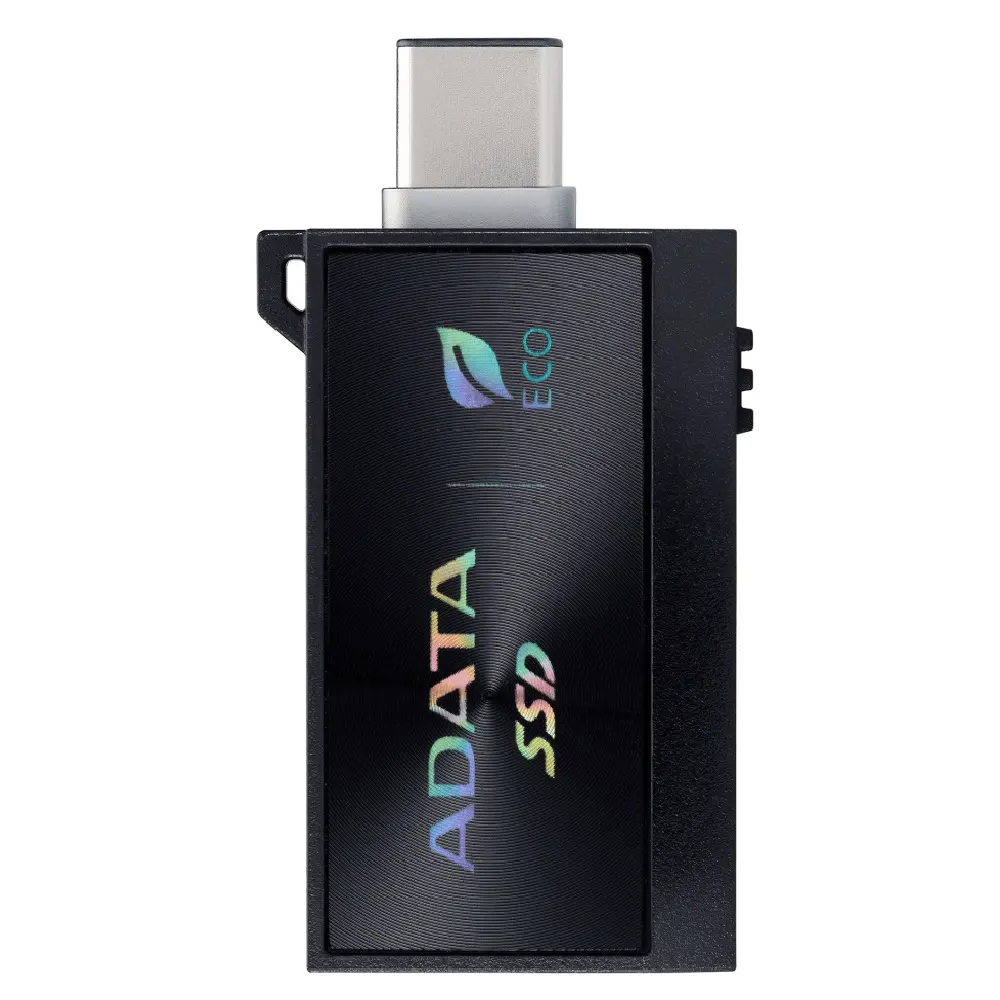 SSD EXTERNO ADATA SC730 512GB NEGRO USB-C 3.2 GEN2 USB-A SC730-512G-CACTI 11M DE GARANTIA