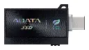 SSD EXTERNO ADATA SC730 512TB NEGRO USB-C 3.2 GEN2 USB-A SC730-512G-CACTI 11M DE GARANTIA