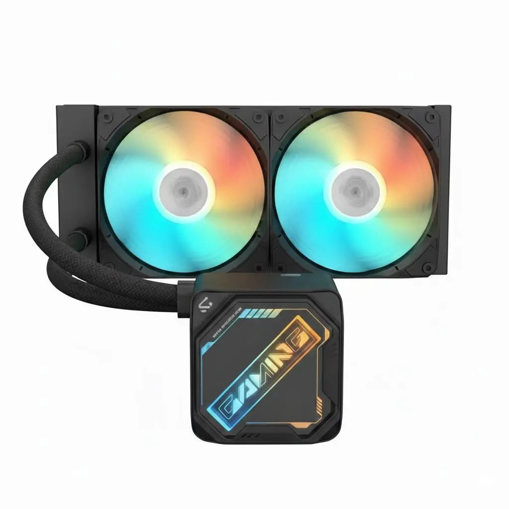 ENFRIAMIENTO GIGABYTE GAMING 240 LGA 115X/1200/1700/1851 AM4/AM5 GP-GIGABYTE GME 240 12M GARANTÍA