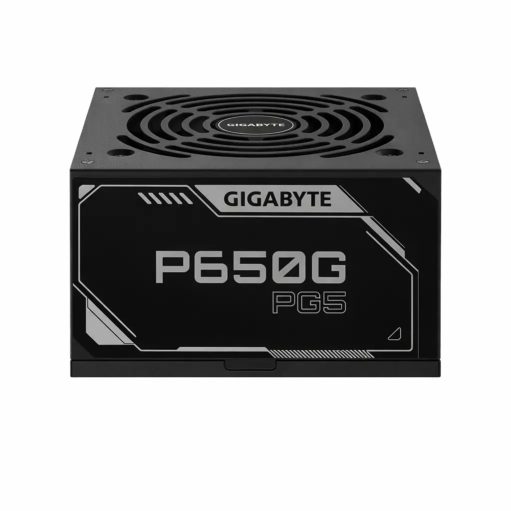 FUENTE GIGABYTE 650W 80PLUS GOLD ATX NEGRO GP-P650G-PG5 12M DE GARANTIA