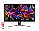MONITOR 32 MSI MPG 321CURX QD-OLED 0.03MS 240HZ UHD GAMER QD OLED CURVO ANTI-GLARE DP HDMI G-SYNC GARANTIA CON FABRICANTE