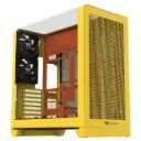 GABINETE THERMALTAKE VIEW 390 AIR BUTTER CARAMEL ATX CRISTAL AMARILLO CA-11F-00MMWN-00 12M DE GARANTIA