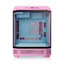 GABINETE THERMALTAKE THE TOWER 600 BUBBLE PINK ATX CRISTAL MICROTOWER ROSA CA-1Z1-00MAWN-00 12M DE GARANTIA