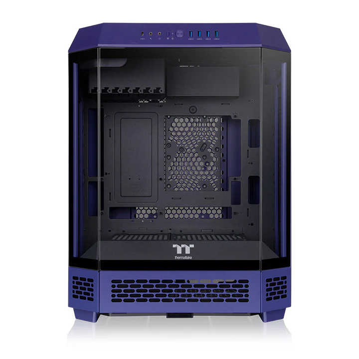 GABINETE THERMALTAKE THE TOWER 600 FUTURE DUSK ATX CRISTAL MIDTOWER MORADO CA-1Z1-00MNWN-00 12M DE GARANTIA