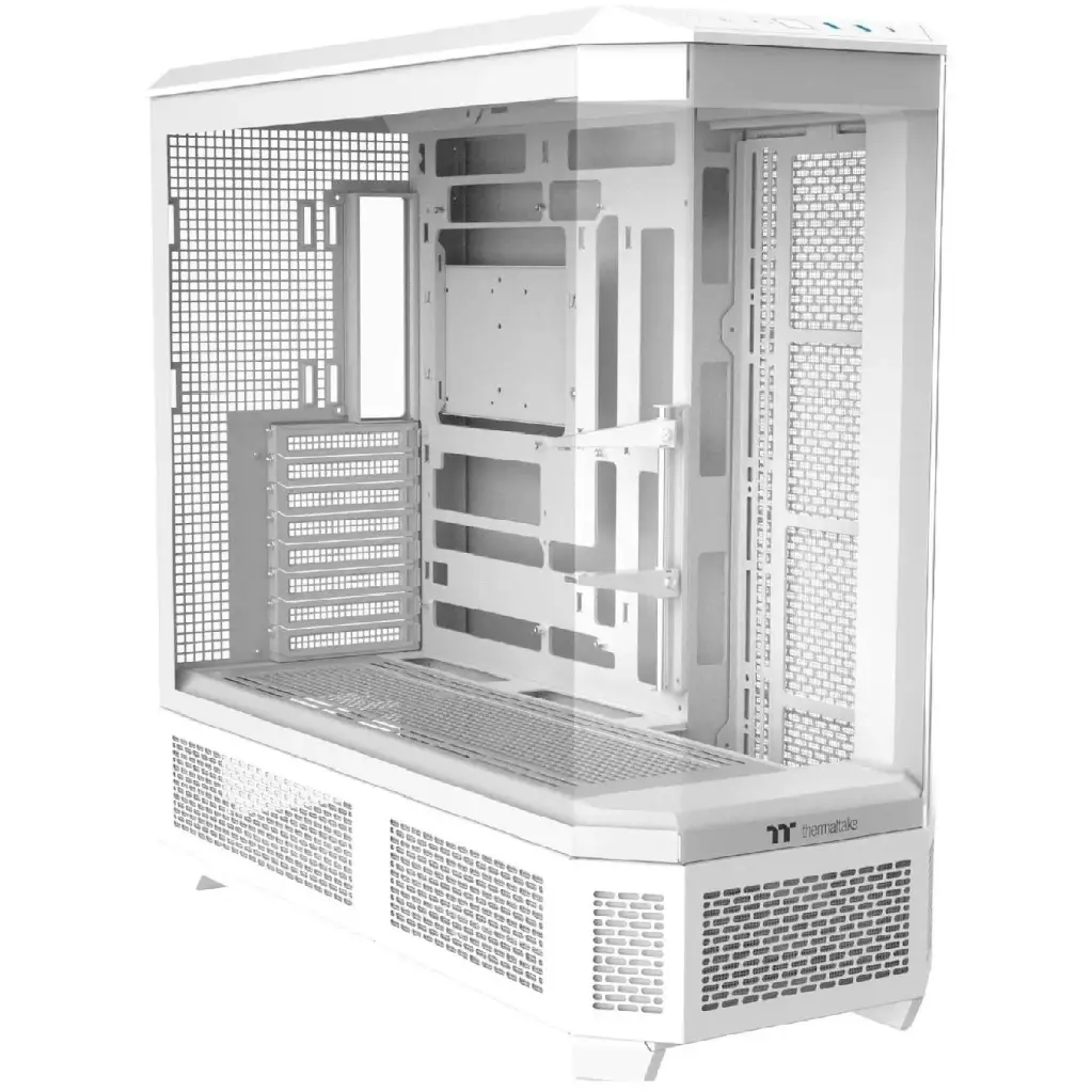 GABINETE THERMALTAKE VIEW 600 TG SNOW M-ATX CRISTAL BLANCO CA-11H-00F6WN-00 12M DE GARANTIA