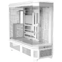 GABINETE THERMALTAKE VIEW 600 TG SNOW M-ATX CRISTAL BLANCO CA-11H-00F6WN-00 12M DE GARANTIA