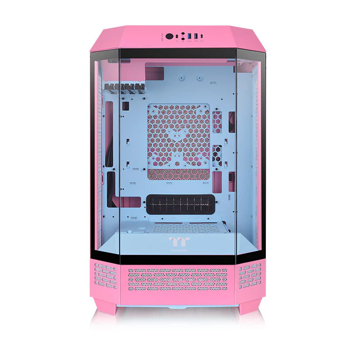 GABIENTE THERMALTAKE THE TOWER 300 BUBBLE PINK MICRO ATX CRISTAL MICROTOWER ROSA CA-1Y4-00SAWN-00 12M DE GARANTIA