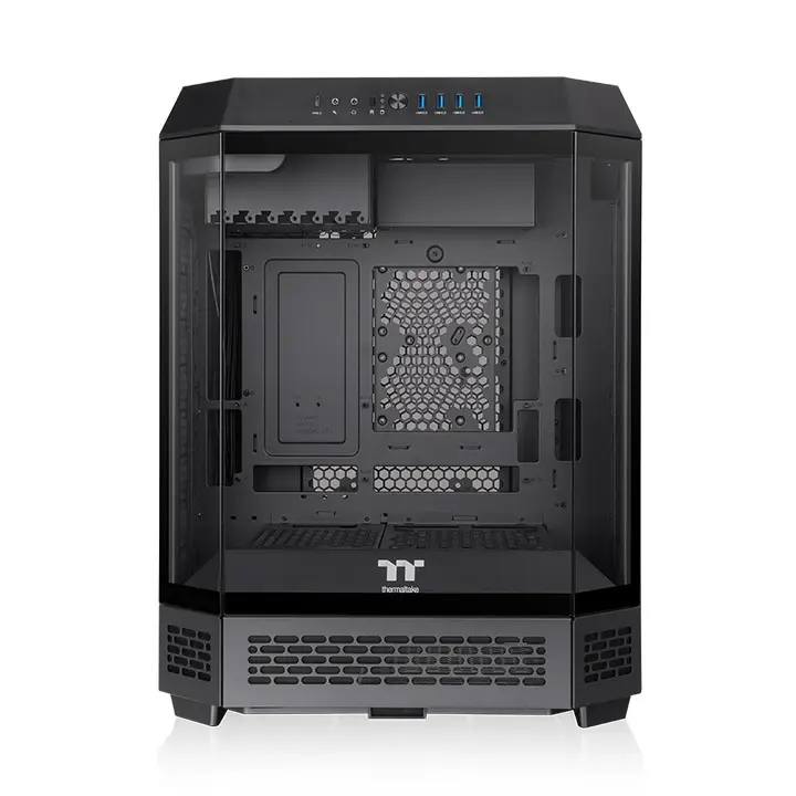 GABINETE THERMALTAKE THE TOWER 600 BLACK ATX CRISTAL MIDTOWER NEGRO CA-1Z1-00M1WN-00 12M DE GARANTIA