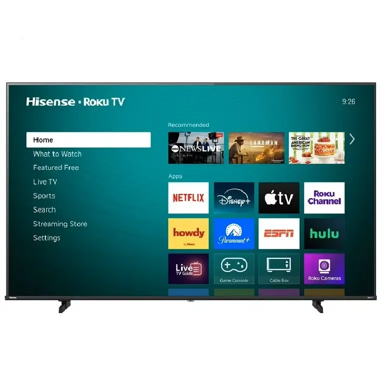 SMART TV 75 HISENSE REFURBISHED 75H5QBR CLASS H5Q 165HZ UHD QLED WIFI BLUETOOTH HDMI 12M DE GARANTIA