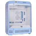 GABINETE THERMALTAKE THE TOWER 600 HYDRANGEA BLUE ATX CRISTAL MIDTOWER AZUL CA-1Z1-00MFWN-00 12M DE GARANTIA