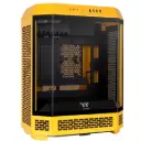 GABINETE THERMALTAKE THE TOWER 600 BUMBLEBEE ATX CRISTAL MIDTOWER AMARILLO CA-1Z1-00M4WN-00 12M DE GARANTIA