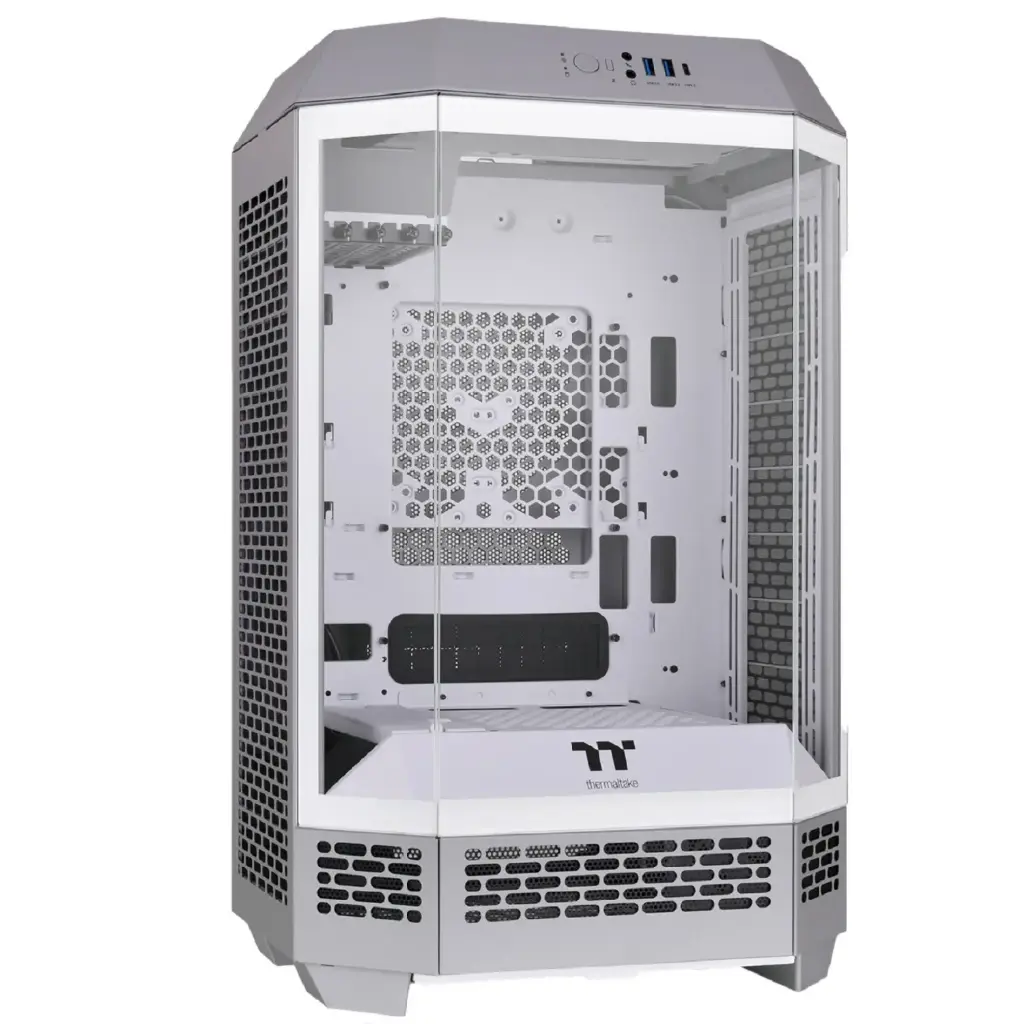 GABINETE THERMALTAKE THE TOWER 300 LIMESTONE MICRO ATX CRISTAL MICROTOWER GRIS CA-1Y4-00SIWN-00 12M DE GARANTIA