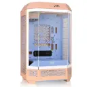GABINETE THERMALTAKE THE TOWER 300 PEACH FUZZ MICRO ATX CRISTAL MICROTOWER DURAZNO CA-1Y4-00SKWN-00 12M DE GARANTIA