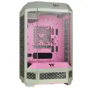 GABINETE THERMALTAKE THE TOWER 300 MATCHA PLUM MICRO ATX CRISTAL MICROTOWER CIRUELA MATCHA CA-1Y4-00SJWN-00 12M DE GARANTIA