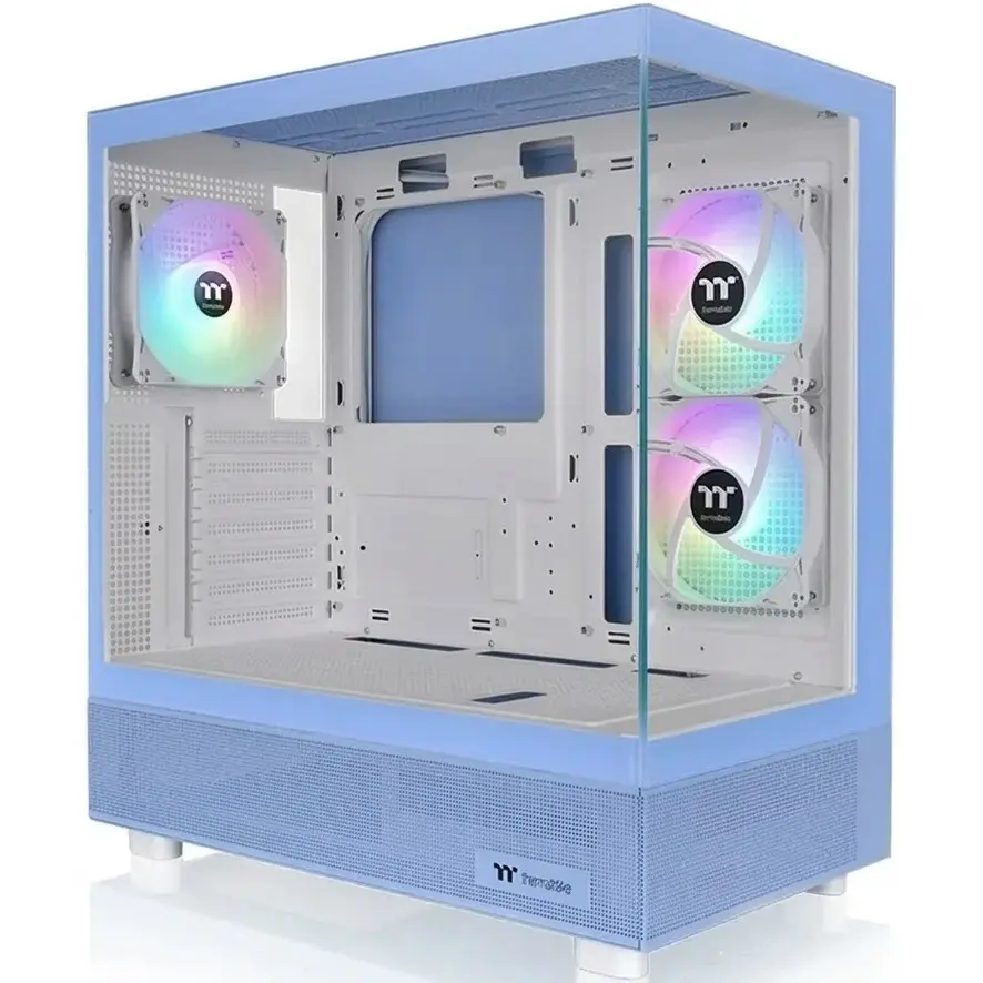 GABINETE THERMALTAKE VIEW 270 PLUS TG ARGB HYDRANGEA BLUE ATX CRISTAL MIDTOWER AZUL CA-1Y7-00MFWN-01 12M DE GARANTIA