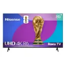 SMART TV 85 HISENSE REFURBISHED 85R6E4 CLASS R6 60HZ UHD LED WIFI BLUETOOTH HDMI 12M DE GARANTIA